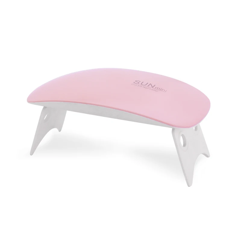
6W Mini Nail Lamp Pink White Nail Dryer Machine UV LED Lamp Portable Micro USB Cable Home Use Drying Lamp For Gel Varnish 