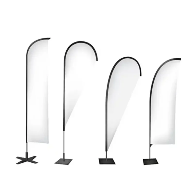 Factory Seal Digital Printing Sport Bahamas Bags Wholesale Flying Banner Promotional Adv Beach Flag