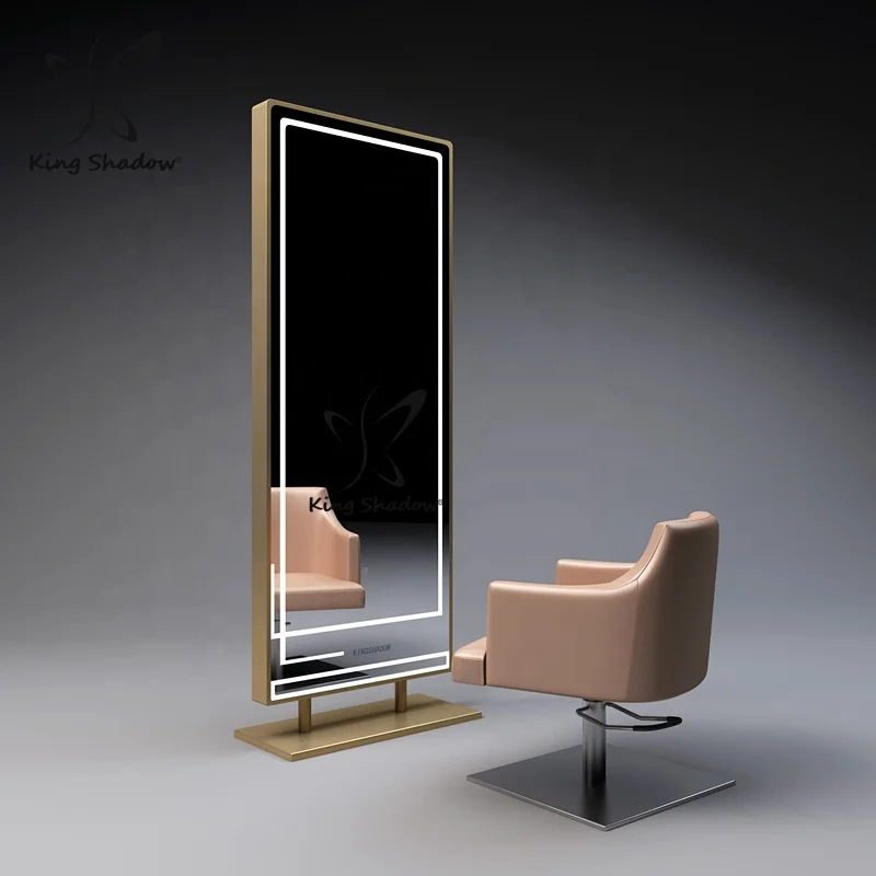 Kingshadow Новая Парикмахерская зеркала станции Парикмахерская станции Парикмахерское зеркало led