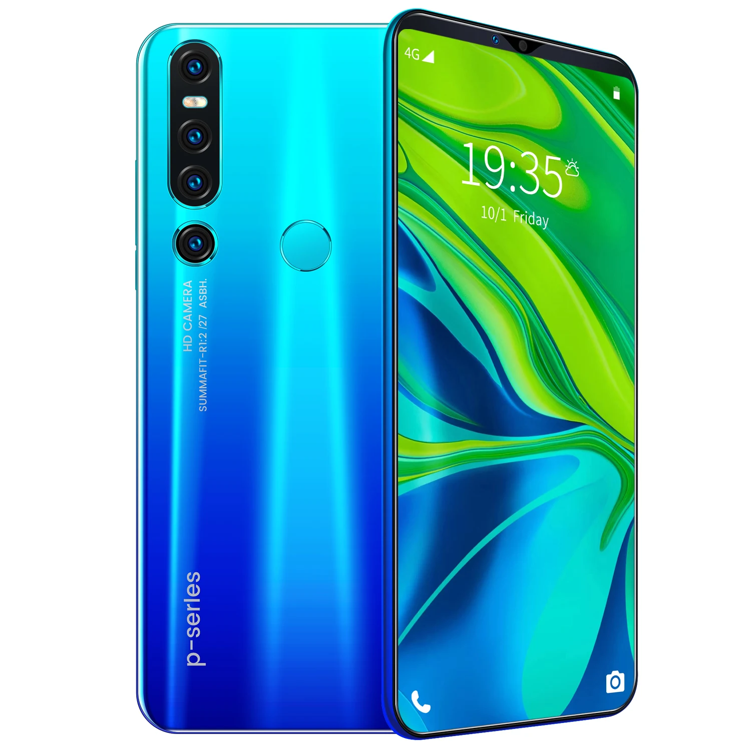 Заводской 6 1 дюймовый телефон P46 pro разблокированный дешевый мобильный Android 4G telefoon сотовая идентификация