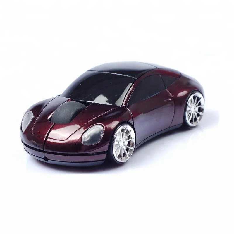 Hot Selling Adorable Design Car Shape 1200DPI 3D Optical 2.4Ghz MIni Slim Wireless Optical Mouse