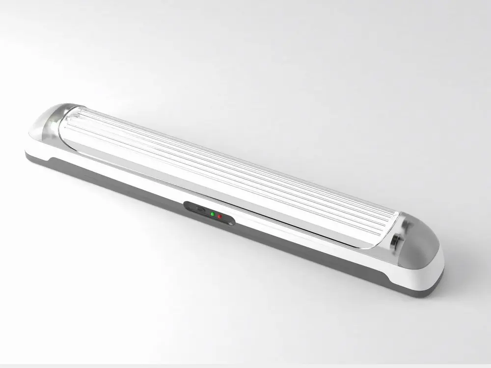 Made by JIMING Best-Seller:Rechargeable Emergency Light with AC/DC Mode 2x20W/T8 Fluorescent Tubes