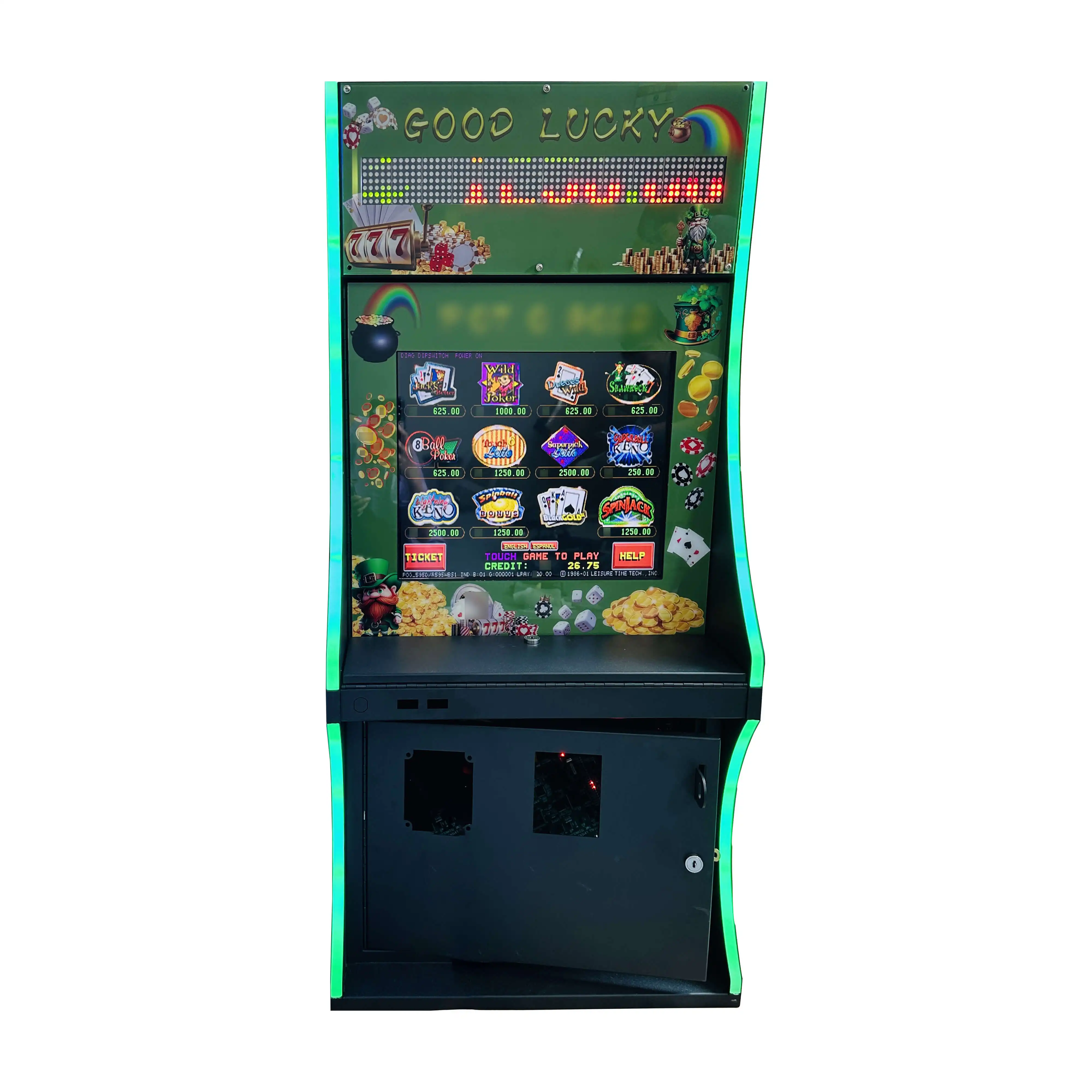 Американский игровой автомат Meta_l золотой 595