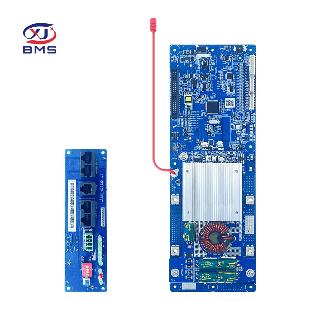 XJ Smart BMS с дисплеем активный балансир Bluetooth 8S 16S 24S 48V 72V Lifepo4 литий-ионный 100Amp 280ah умная батарея
