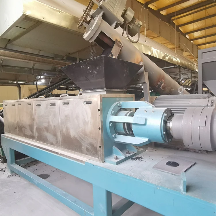 
Reclaimed rubber sheet making line waste tire recycling equipment 