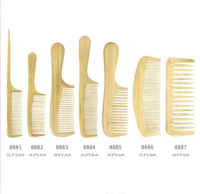 Бамбуковая расческа для волос, расческа для волос, деревянная расческа для волос на заказ