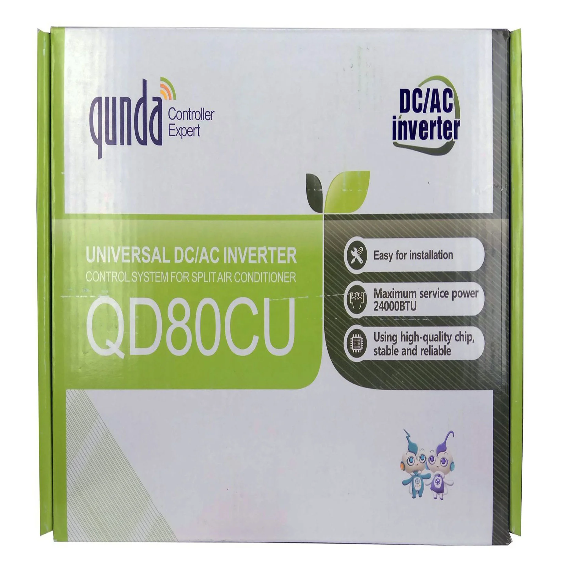 24000 btu Universal DC/AC  Inverter control system for split air conditioner QD80CU with remote control