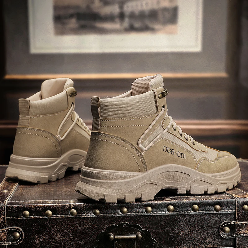 Supplier Brand Name Sales Designs Male Work Boots Outdoor Martin Boots Men B2B Sports American Boots