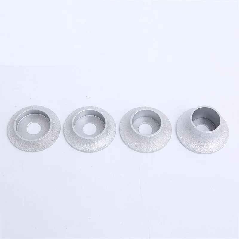 Double Row Abrasive Segment Porcelain Stainless Steel Stone Angle Diamond vacuum brazing Grinding Wheel