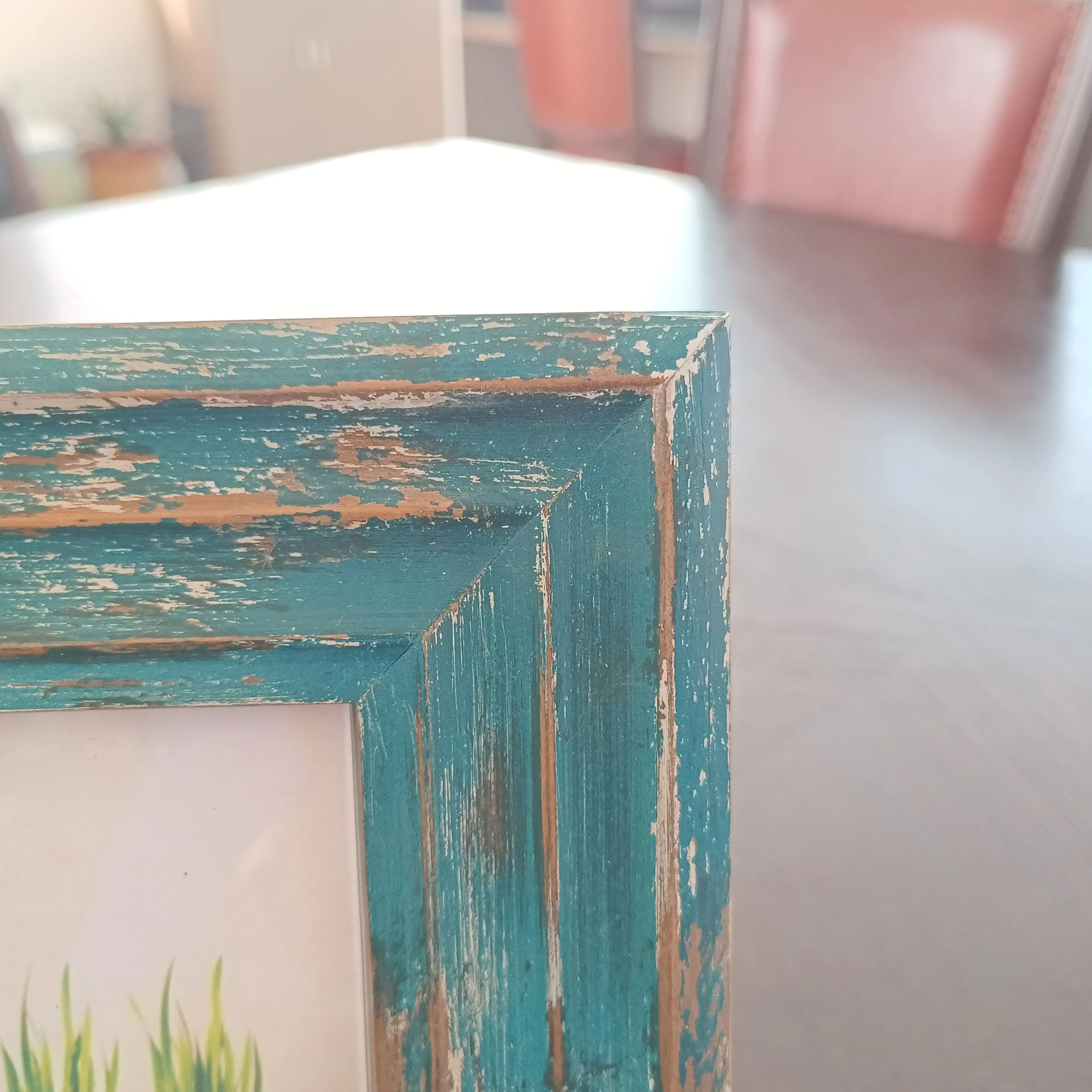 Factory Wholesale European Style Light Luxury Gift Photo Frame Simple Green Wooden Photo Frames Graduation Photo Frame