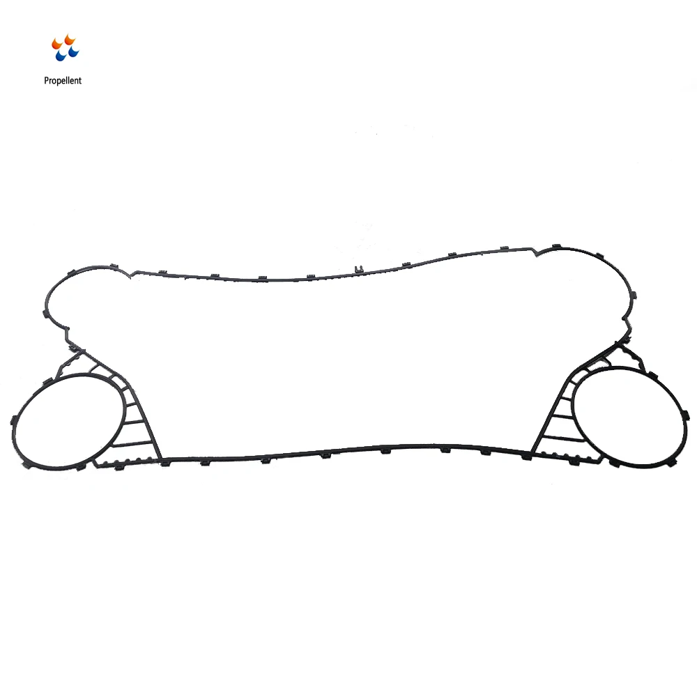 GEA NT150L NT105S NBR Easy To Install Plate Material Plate Heat Exchanger Gasket For Milk