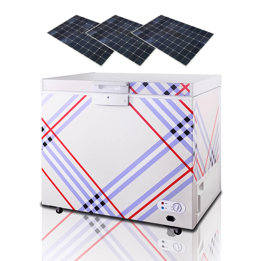 High Quality Professional Solar Powered Top-Freezer Refrigerator Fridge From Factory