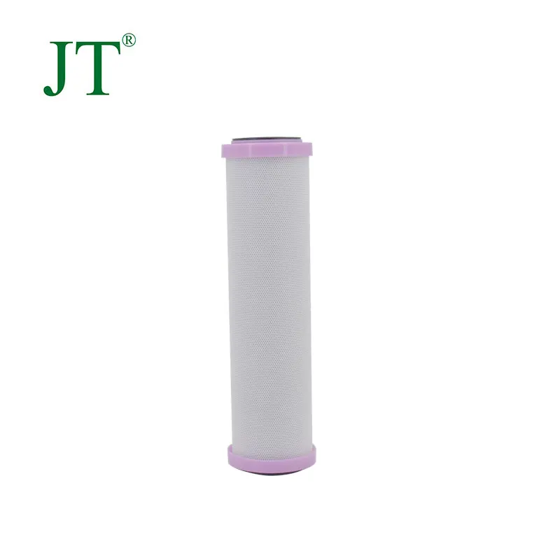 Residential commercial water filtration CTO carbon block filter reducing VOC