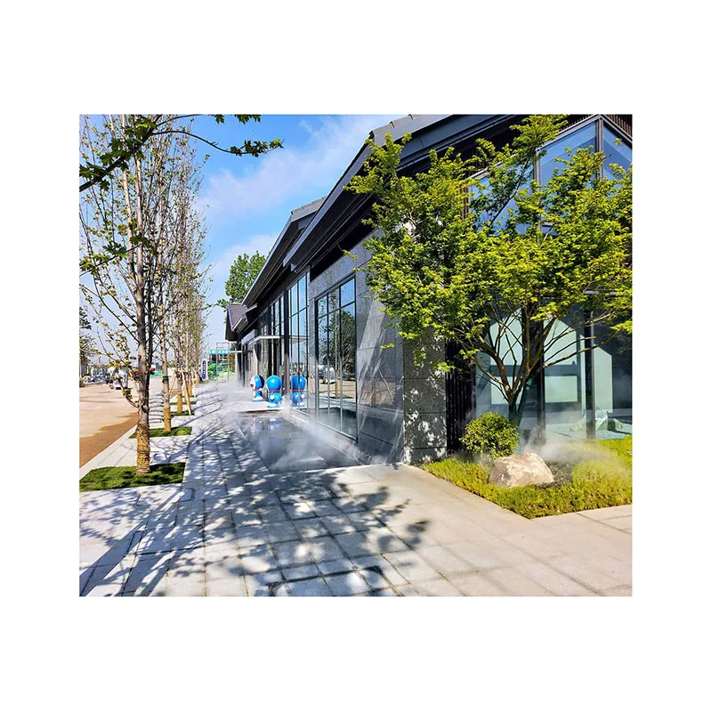 Water Mist Machine Pump Misting System for Villa Restaurant Outdoor Cooling
