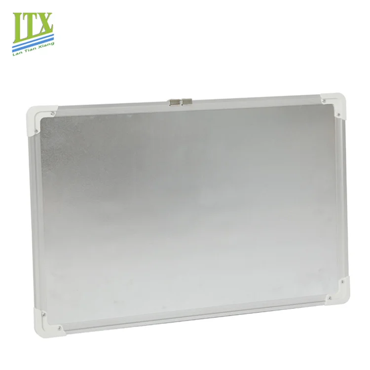 Aluminium white board magnetic dry erase small white board with frame for school and kids