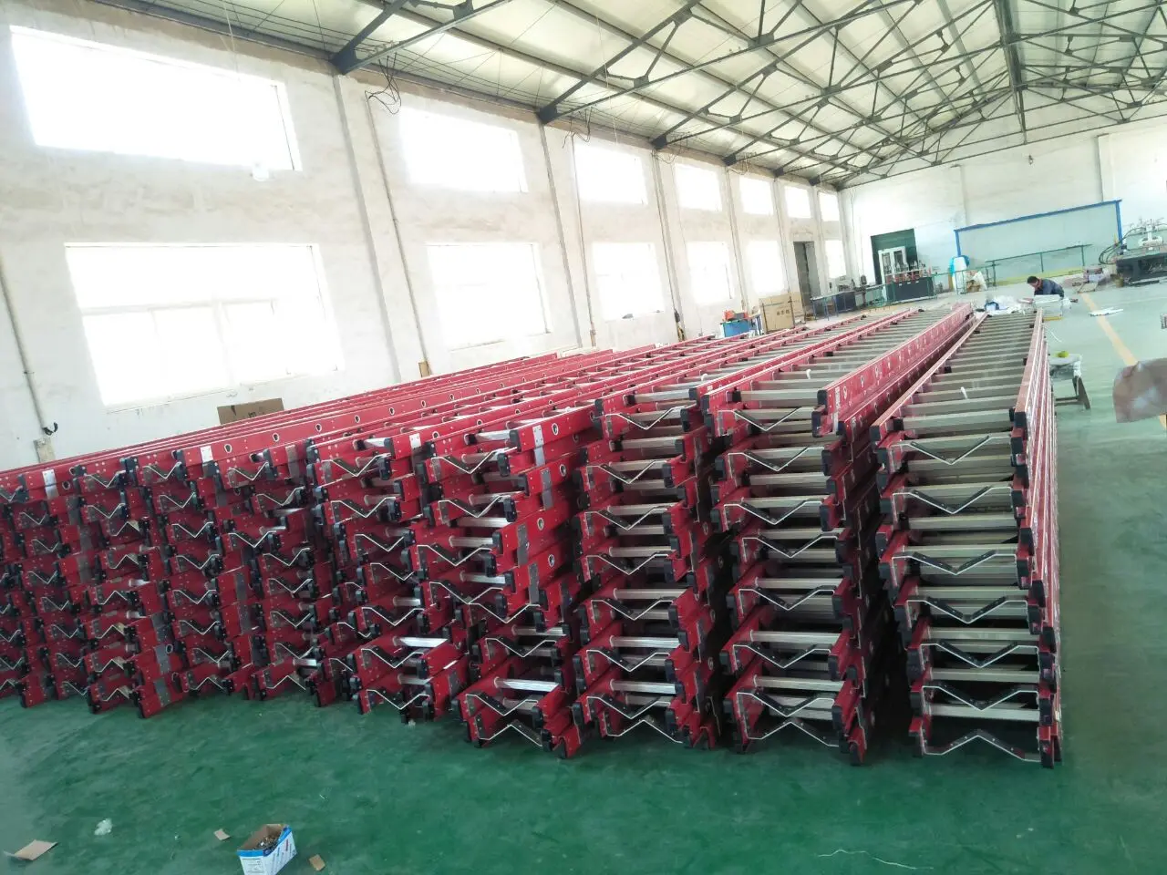 D-rung Multipurpose insulating fiberglass Extension Combination Ladder