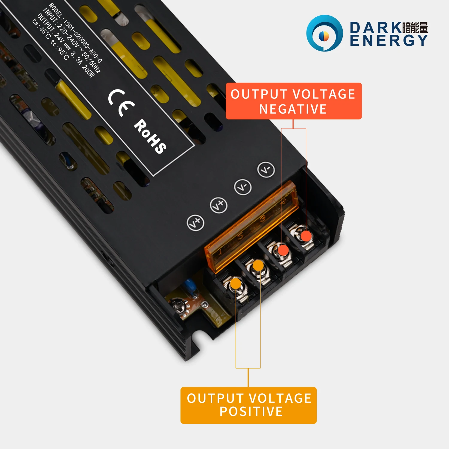 New 17mm Slim Model AC DC Led Driver 12V 24V 36V 48V 36W 60W 100W 200W 300W 400W Led Power Supply