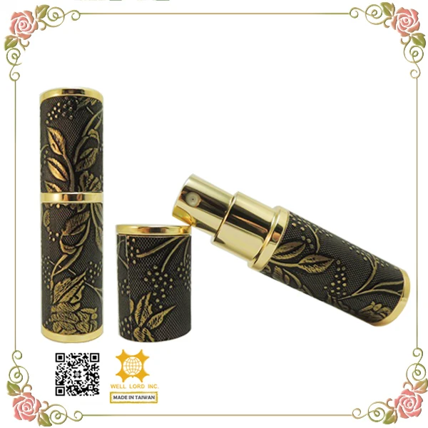 High Quality Liquid Sprayer Refillable Metal Perfume Atomizer Bottle For Superior Apartment