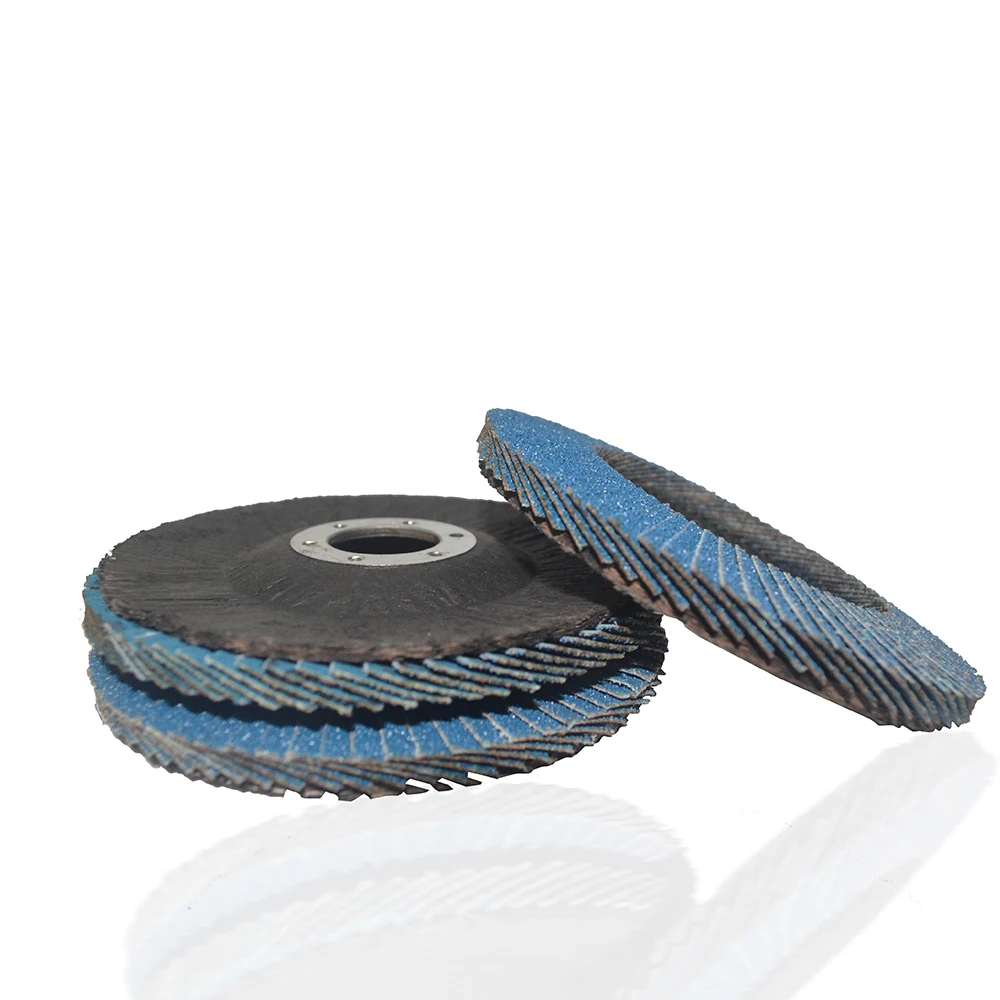 Zirconium flap discs and Zirconia flap Disc 115 Grinding Wheel Sand Paper 36 Grit