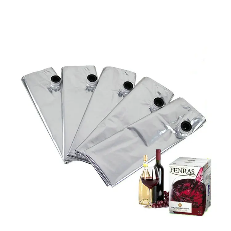 200L /220L aseptic bag with plastic fitment