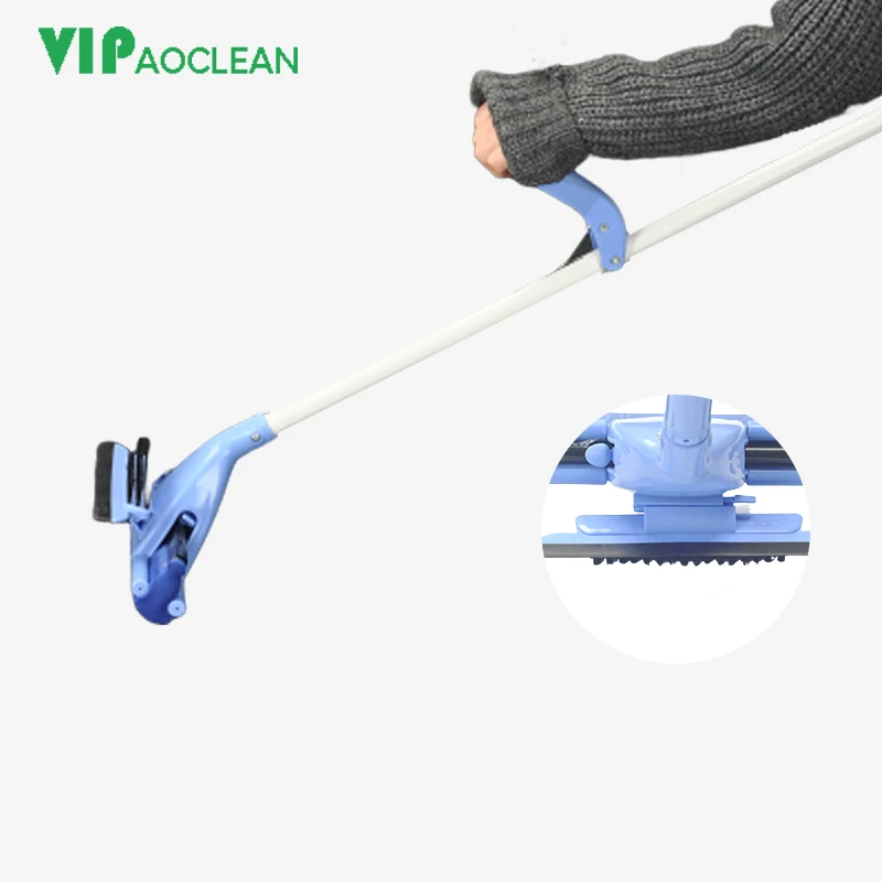 VIPaoclean Squeeze Mop Hands Free Cleaning Telescopic Pole Floor