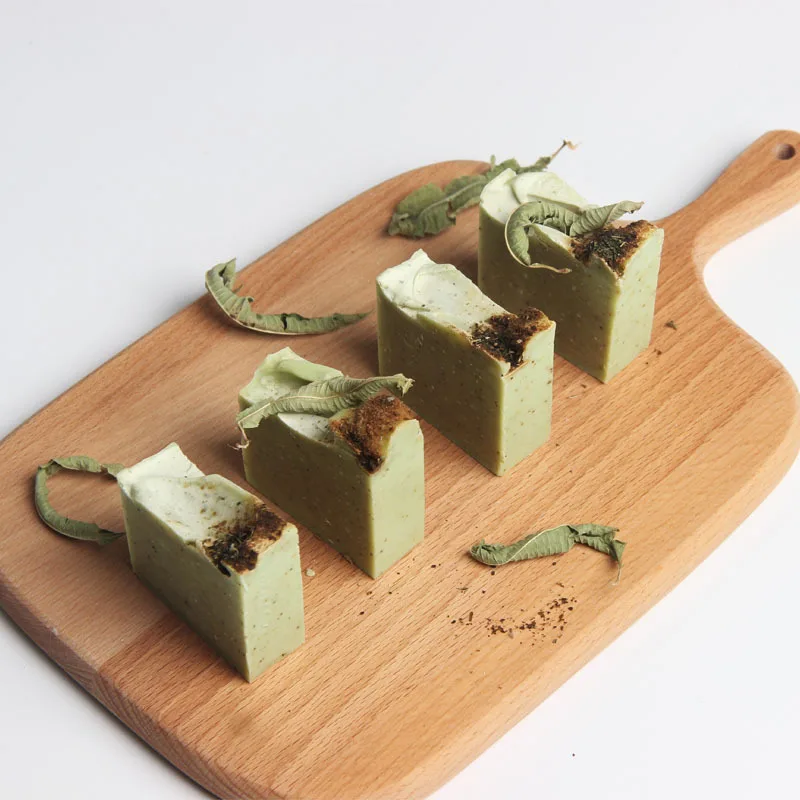 Private Label Paraben Free Handmade Relaxing Verbena  Soap Bath Bar Facial Soap