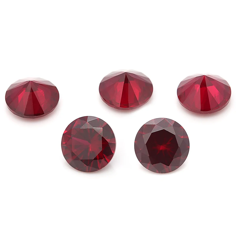 Синтетический Рубин 8 # из корунда оптом Китая