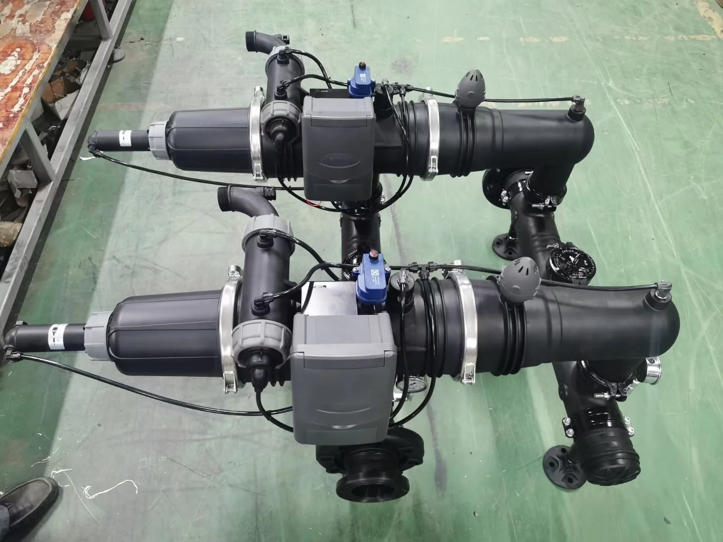 ARKA 100 Micron Horizontal Automatic Self-Cleaning Filter - Efficient Water Filtration System