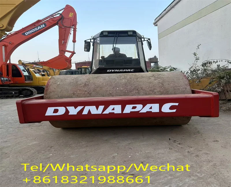 Подержанная строительная машина Dynapac Ca301d дорожный каток Ca301D отличный уплотнитель/хорошее состояние разумная цена 12 тонн
