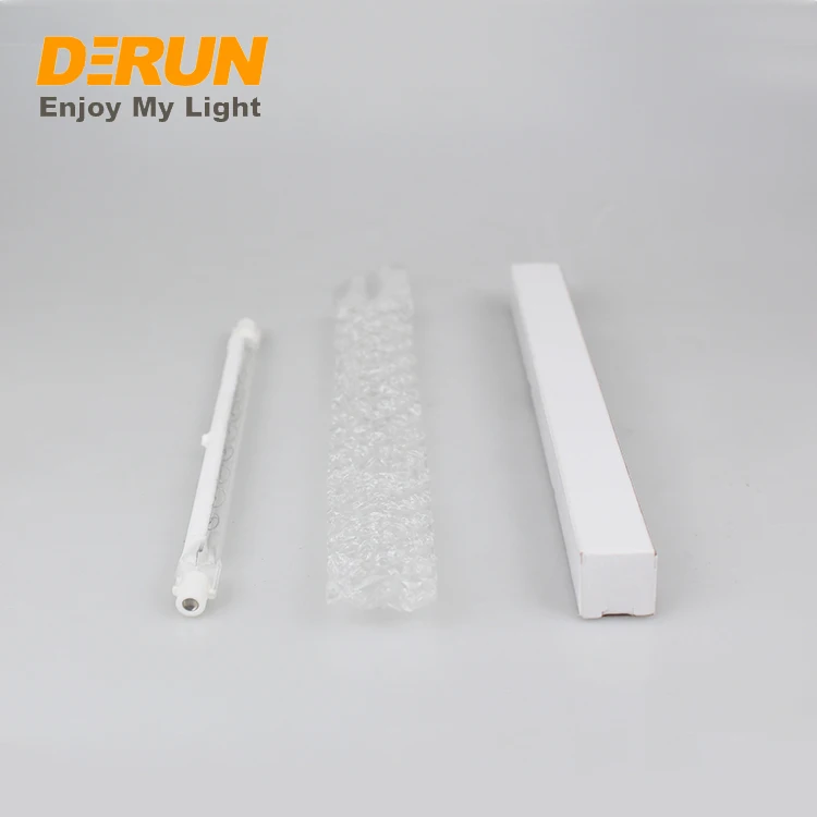 Manufacturer Wholesale 1000W 1500W Laminator Heating Element Halogen Infrared Quartz Heating Tube Light For Laminating