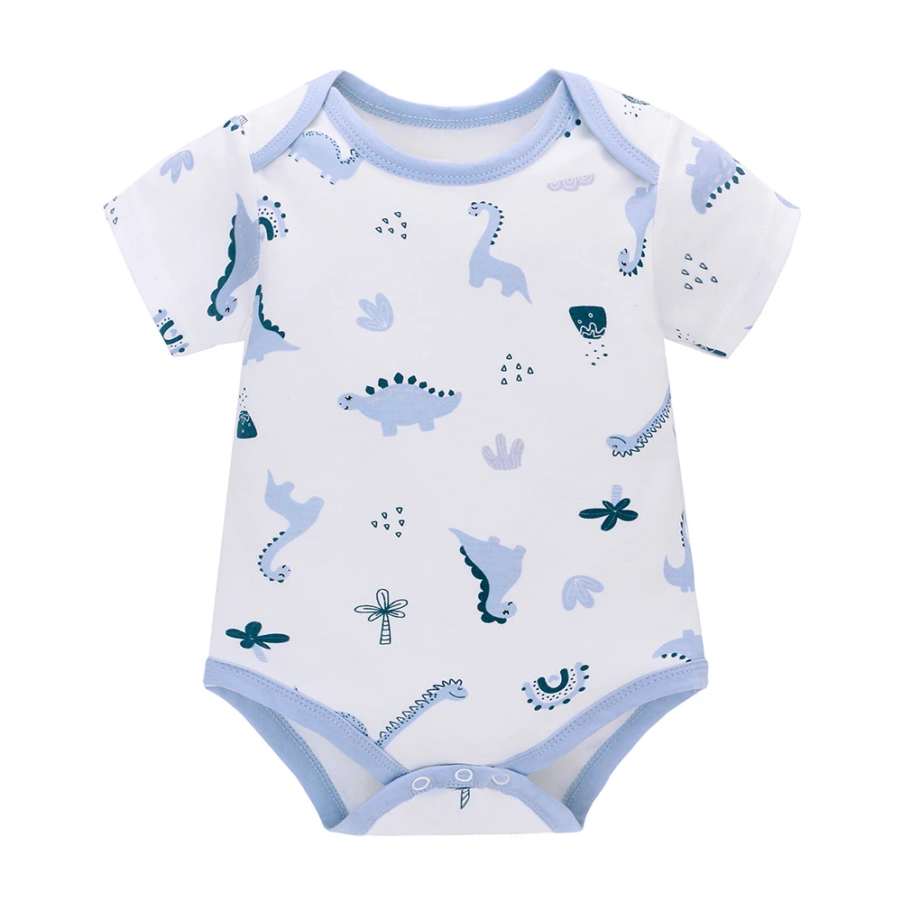 Factory made baby bamboo pajamas Washable 100% Cotton premature baby clothes neonatal 3pcs set bulk wholesale baby clothes