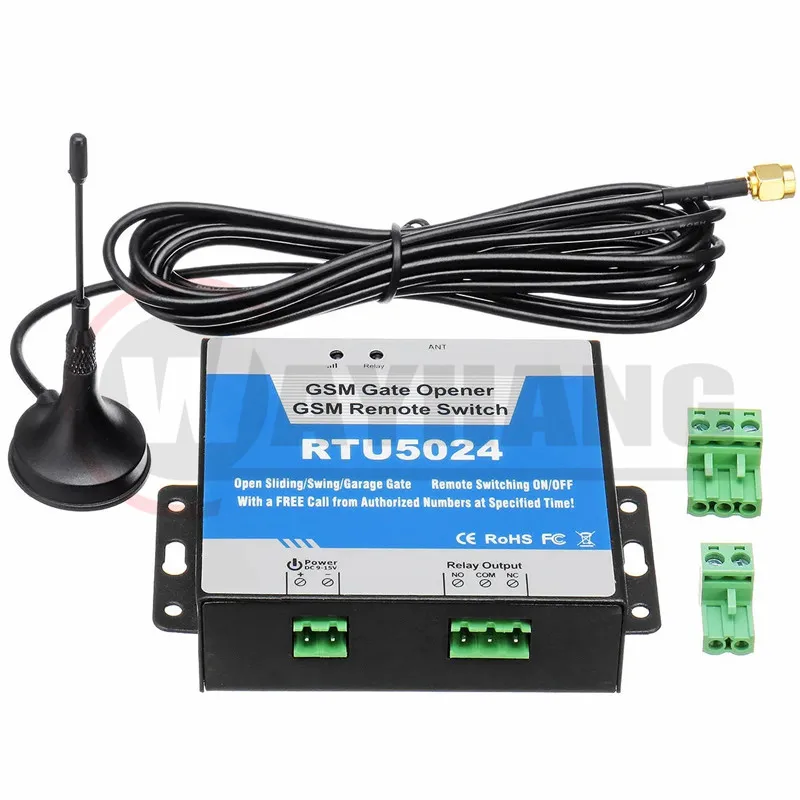 RTU5024 GSM Gate Opener Swing Sliding Garage Remote Switching On/Off
