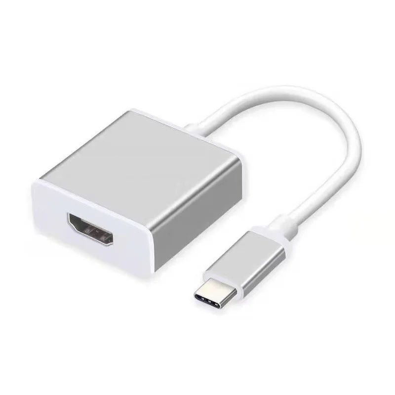 Реальный заводской кабель-переходник с type-c на hdmi 1 4 edition 4k30hz алюминиевым