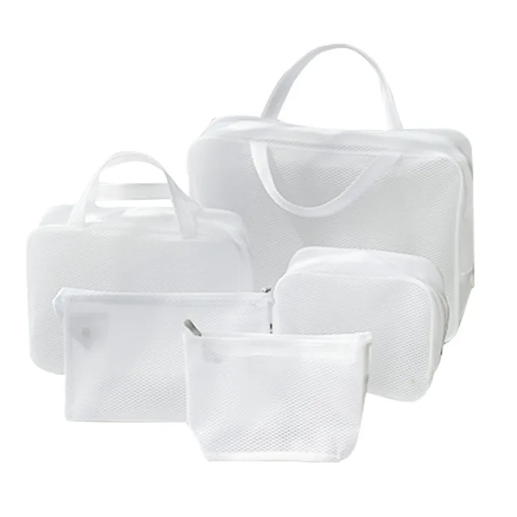 EVA Mesh pouch customized Cosmetic Makeup Bag toiletries bag