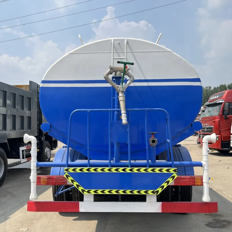 USED HOWO 5000 Gallon Water Tanker Trucks for Sale China Brand Good