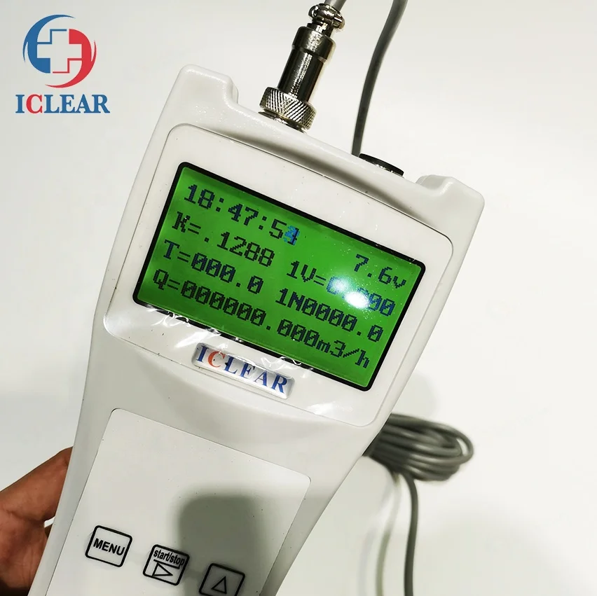 0.01-4.00 m/s Portable River Water Flowmeter Velocity Meter