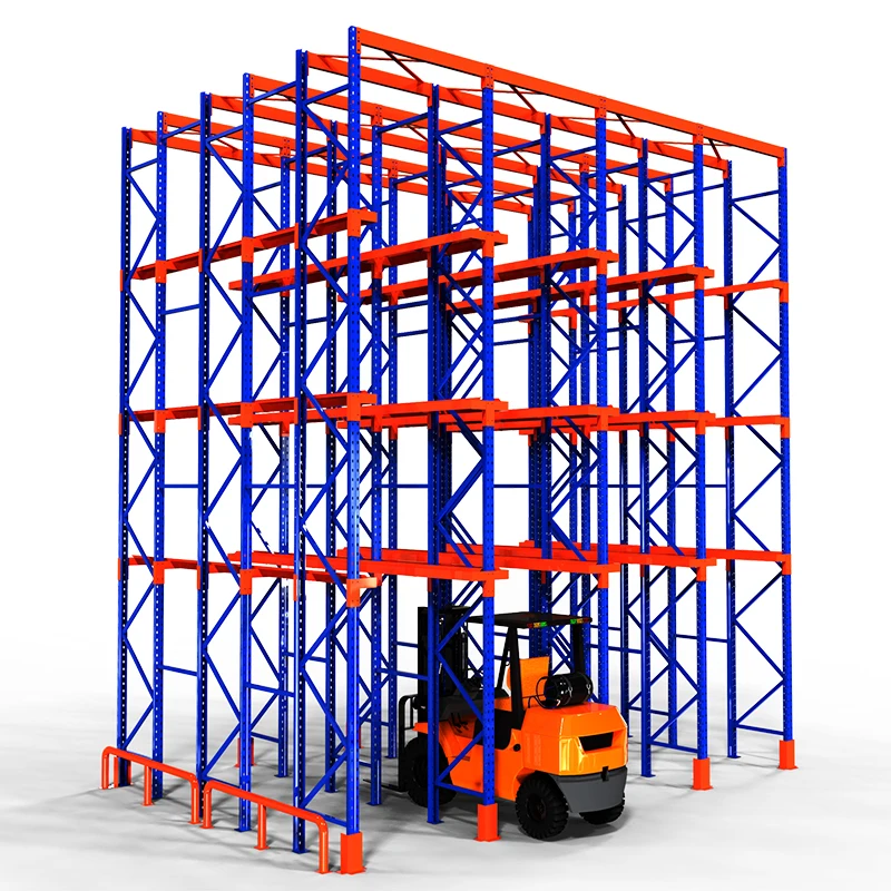 Drive in Rack Heavy Duty Rack Warehouse Storage Shelf Mezzanine Racking Panels Mezzanine Racking