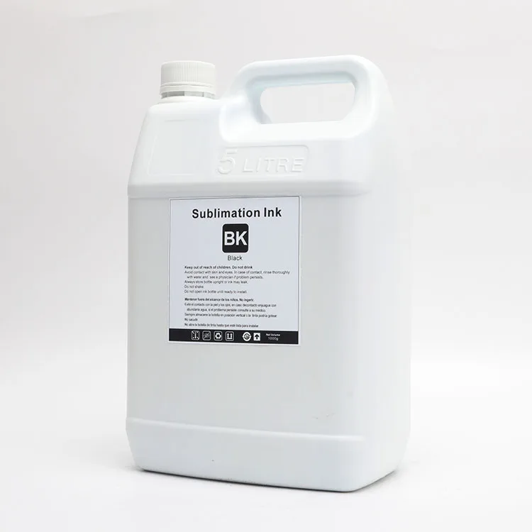 Good Quality 5L Large Format Sublimation Dye Printing Ink For Epson F6430 Xp 600 I 3200 I3200 4720 Printhead