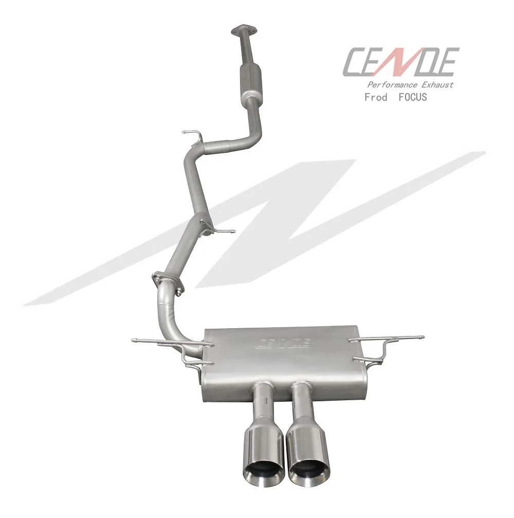Exhaust tip header catback pipe for Ford Focus 1.8/2.0 exhaust