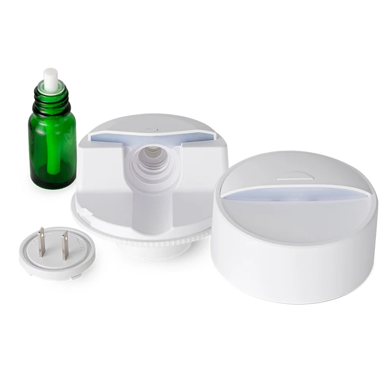 Lemoworld Wall Plug in Night Light Aroma Scent Nebulizer Aromatherapy Essential Oil Diffuser