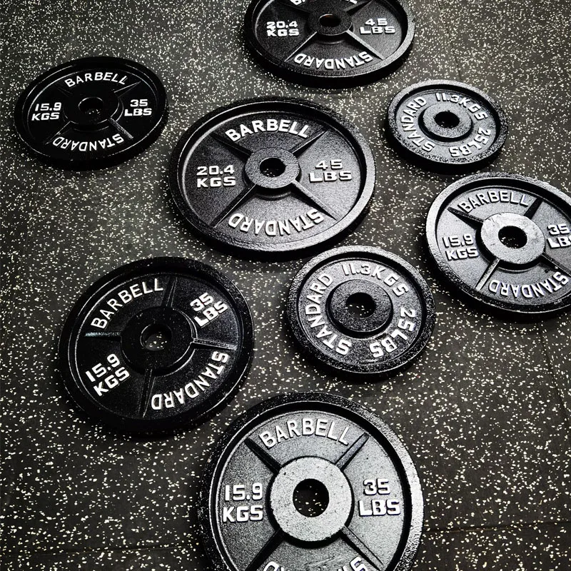 Cheap Metal Weights Plates For Sale Cast Iron 45 lbs Weight Plate Cheap Common Cast Iron Weights Plates Set For Sale