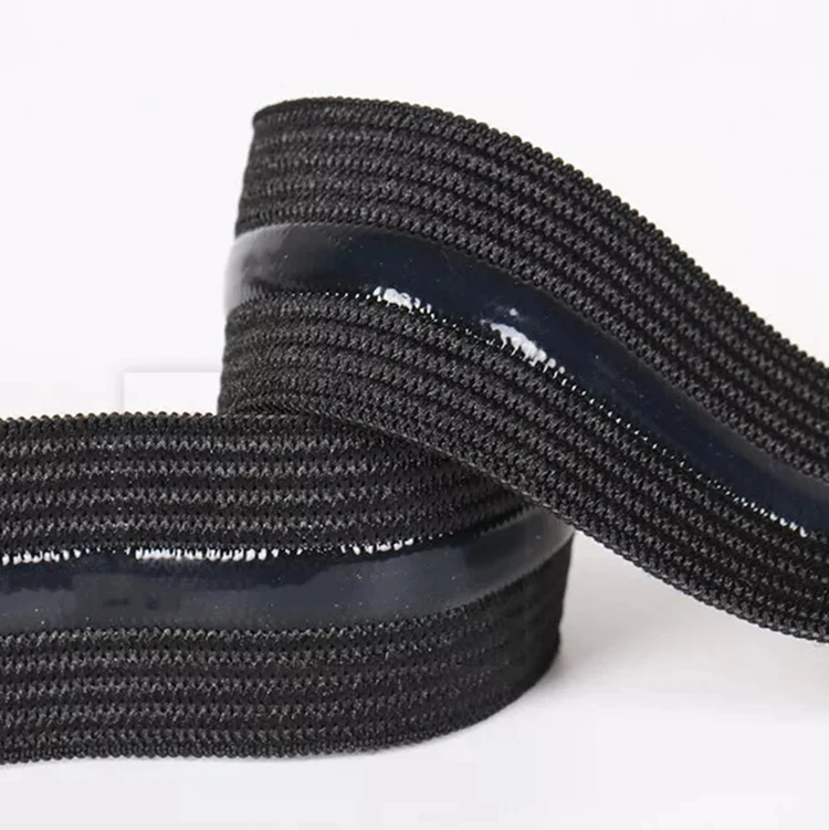 Special anti-slip clothing use stretch webbing customized strong elastic band for industrial equipments sports accessories