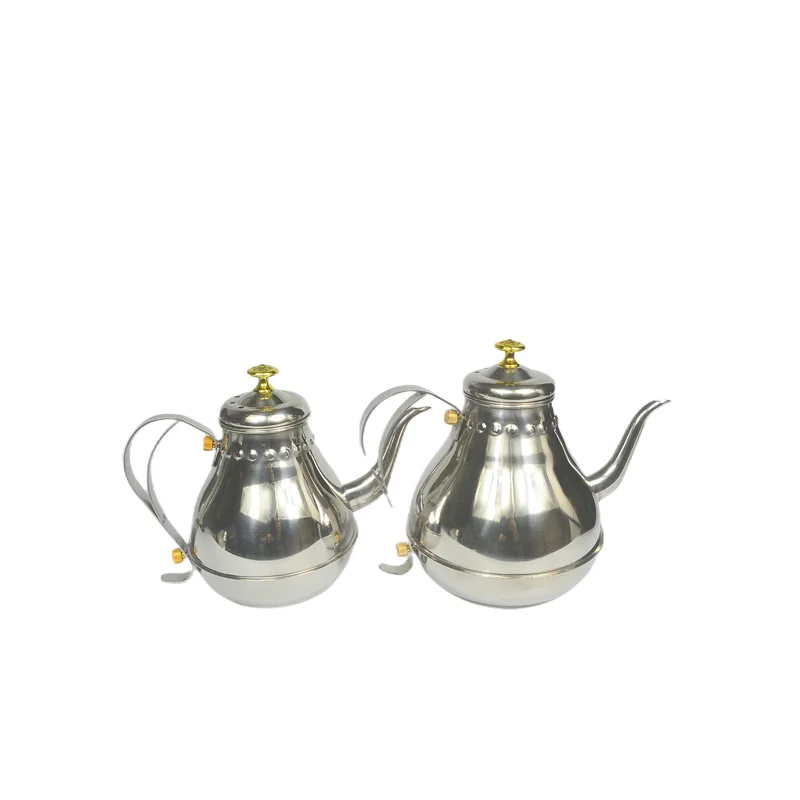 Stainless steel Moroccan teapot Middle Eastern tea kettle household teapot