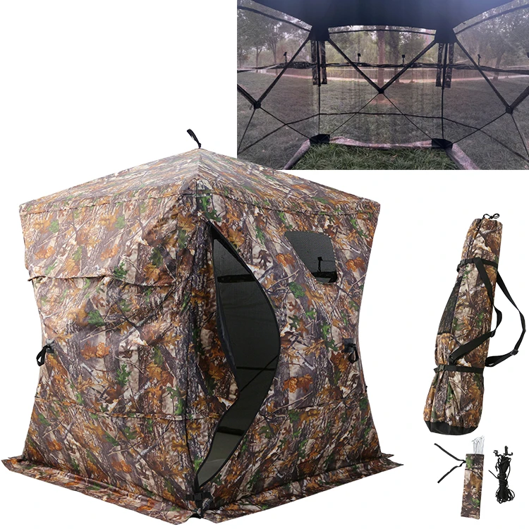 270 degree see through foldable Waterproof outdoor other hunting equipment products accessories Camouflage  Blind Tent
