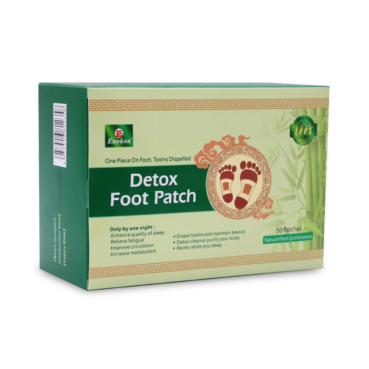 Detox Foot Pads Patch Vinegar Detox Patch Body Wrap Spa Treatment