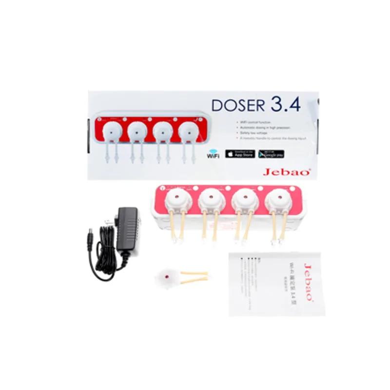 JEBAO JECOD Auto Dosing Pump -Automatic Doser for Marine Reef Aquarium DOSER 3.4 WIFI
