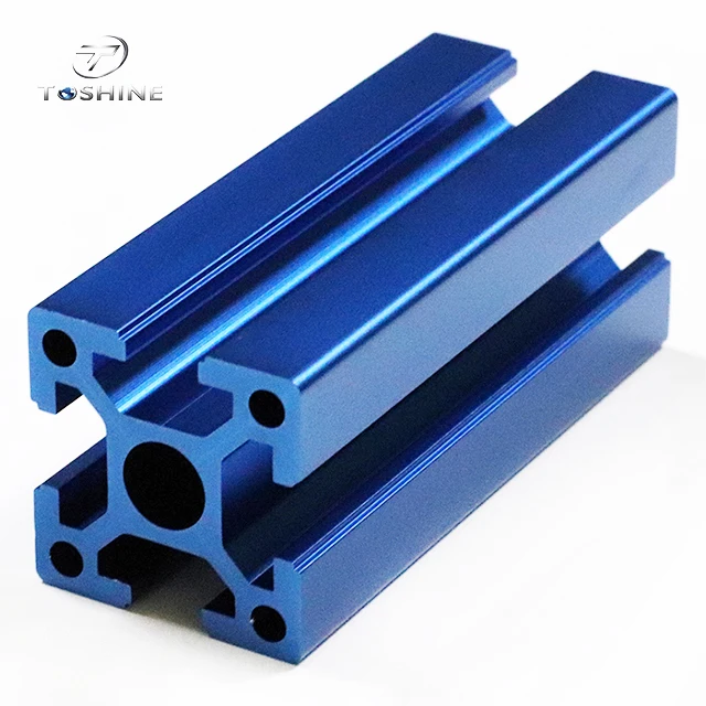 Низкая цена 40X40 алюминиевая стойка автоматическое оборудование Т-образный профиль экструдированная рама