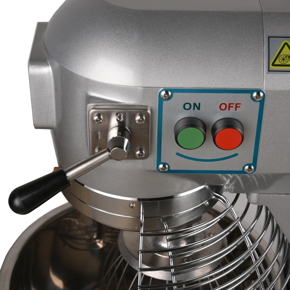 20L Professional Planetary Food Cake Dough Mixer Spiral Bread Pizza Flour Mixing Machine