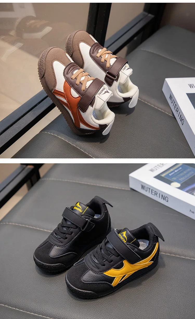 2025 Весенняя новая детская спортивная обувь повседневная для мальчиков легкая противоскользящая