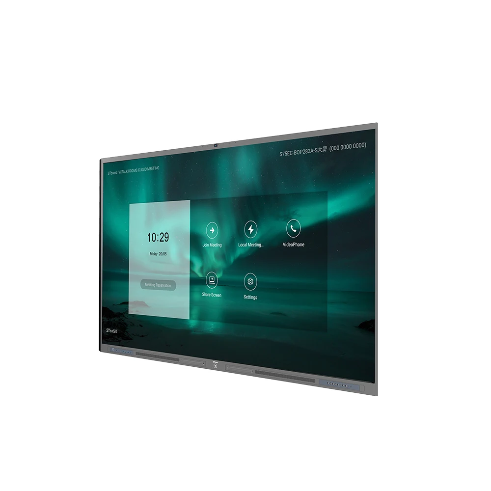 China 65inch 75inch 86inch Android 11.0 4k lcd led 86 Inch Pizarra Digital Pantalla Digital Pizarra Interactiva touchscreen